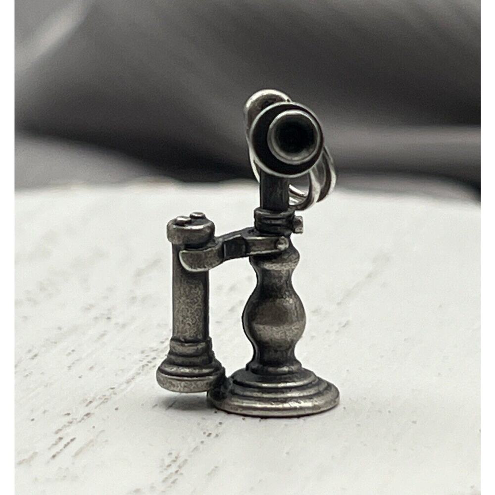 Vintage LGB Sterling Silver Telephone Charm